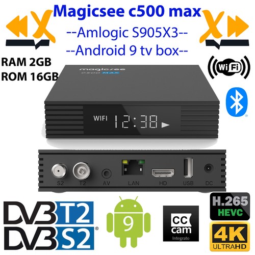 Decoder combo dvb magic - decoder,