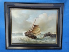 peinture huile sur panneau