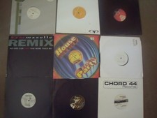 House Dance Rave Trance 12” Vinyl Job Lot Party Deep House Techno DJ VGC set 2