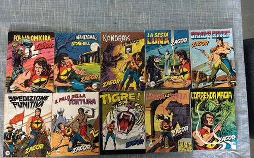 Lotto fumetti zagor dal - lotto,