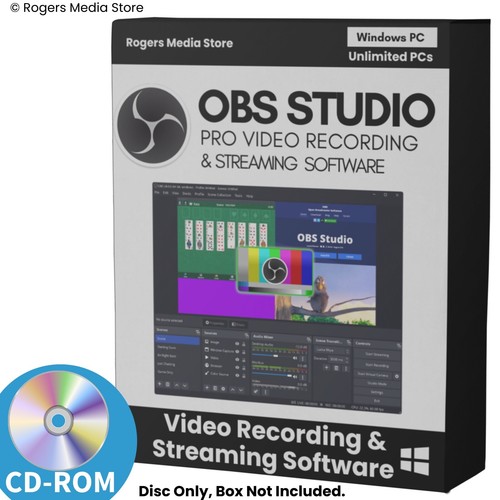 Obs studio video - studio, |