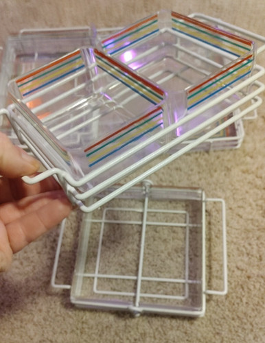 Servizio lucite vintage - lucite,