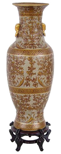 Vaso cinese tavolo - tavolo, terra