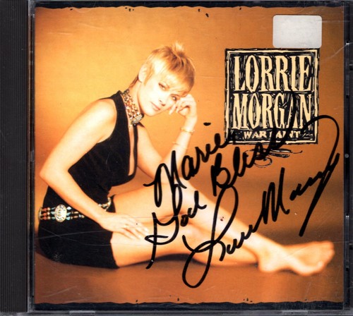 Autographed lorrie morgan - -,