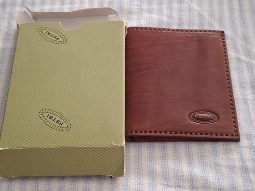 Portafoglio pelle vintage - in,