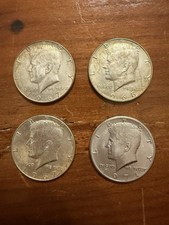 4 Monete Mezzo Dollaro Kennedy
