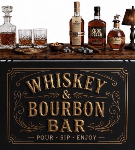 Whiskey stazione bar portatile - stazione,