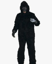 COSTUME HALLOWEEN ADULTO RUBIE'S DELUXE ANIMAL CIRCUS GORILLA TAGLIA STANDARD 1622
