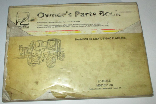 Jcb 510 loadall sollevatore - jcb, 510-40