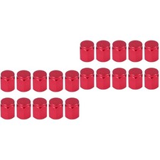  20 Pezzi Tappi Aria Pneumatici Esagonali Lega di Alluminio Caps Bike MTB