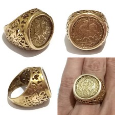 Anello antico bronzo antico