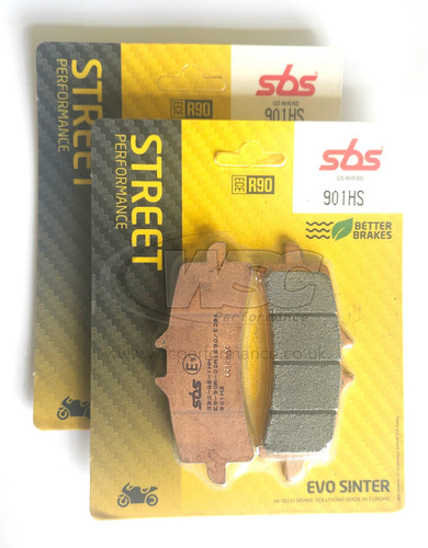 Pastiglie freno sbs 901hs - pastiglie,