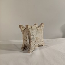 Vaso Scultura Travertino Fratelli Di Manelli Design Anni 60/70