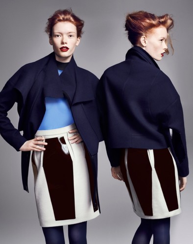 Veste manteau caban - stine, riis
