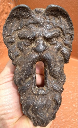 Boccachiave mascherone antico - mascherone,