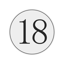 Insegna Numerica Grande in