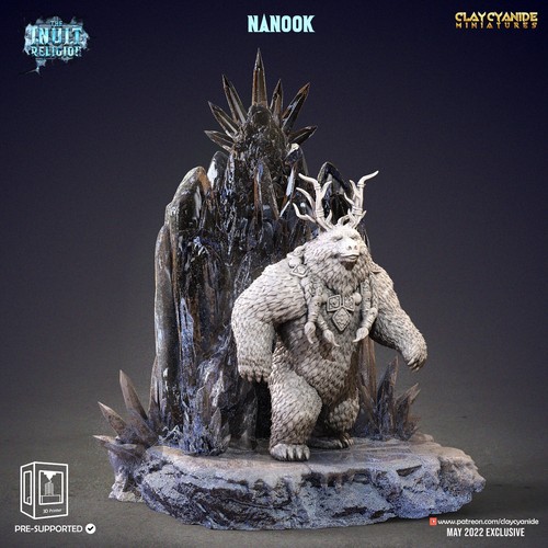 Nanook mitologia inuit - nanook, |