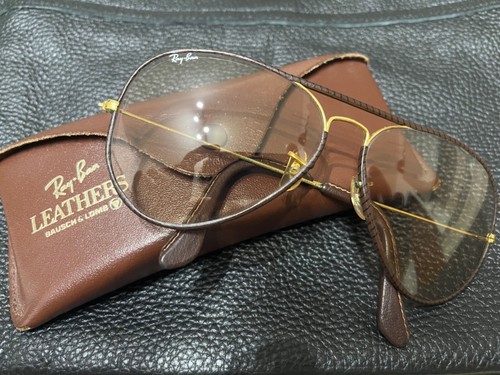 Rayban goccia vintage pelle - goccia,