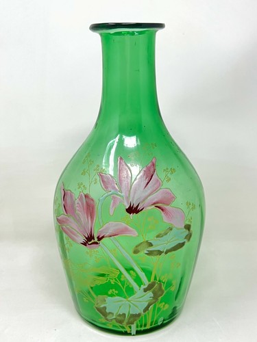 Caraffa vetro smalto art - vetro,