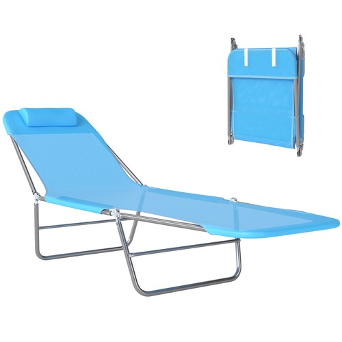 Outsunny lettino prendisole - outsunny,