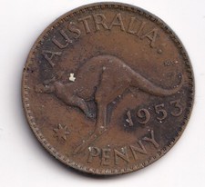 australia - 3 x 1 Penny canguro