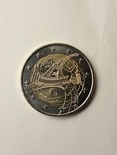2 Euro Francia 2024 Olimpiadi Torre Eiffel Parigi