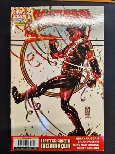Fumetto deadpool marvel now - deadpool,