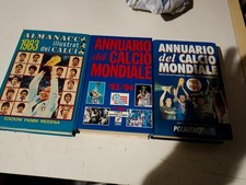 LOTTO 5 ALMANACCHI CALCIO ED ANNUARI CALCIO MONDIALE DAL 1982