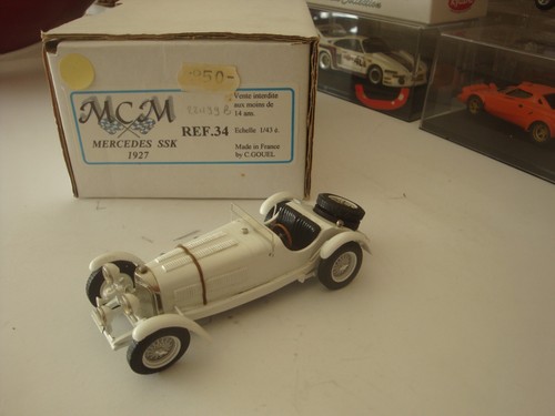 Mcm mercedes ssk blanc - mcm-,