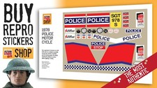 Adesivi Moto Polizia Action