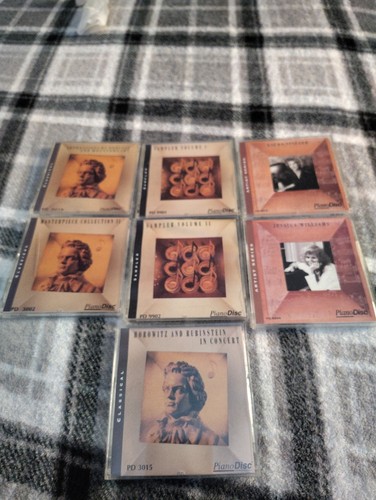 Lot piano disc computer - lot, of