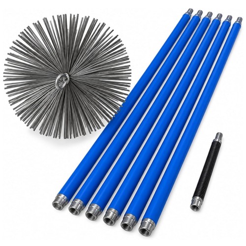 Kit spazzacamino asta fino - kit, a