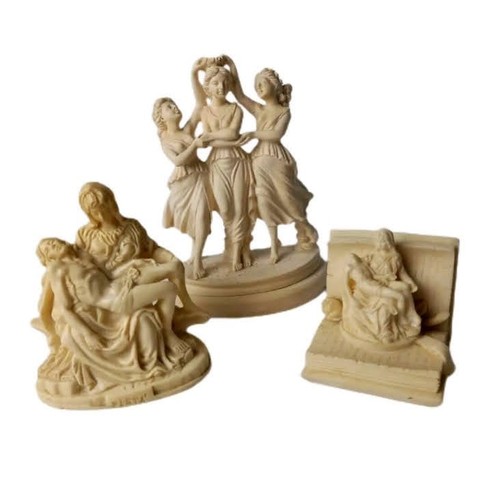Vintage religious sculptures - vintage,