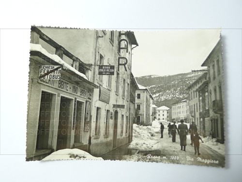Cartolina roana vicenza via - vicenza,