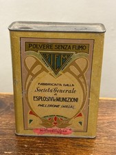 Scatola Latta Polvere  da