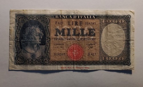 1000 lire italia - lire,