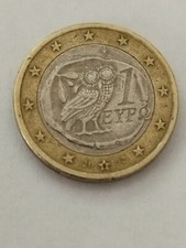 Moneta euro con gufo del - da,