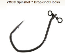 AMI VMC 7119SH  Spinshot Drop Shot Hooks   speciale Drop Shot Black Bass