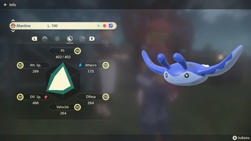 Mantine alfa shiny 6iv - 6iv, fully