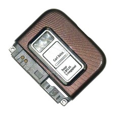Nokia N85 fotocamera fascia vetro alloggiamento posteriore slide cover flash marrone originale