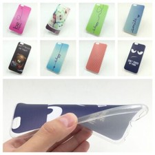 Cellulare Custodia Cover Protezione Motivo Sottile TPU Silicone Paraurti Casi
