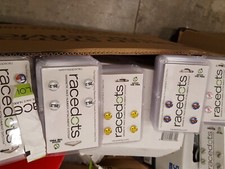 RaceDots - Sistema magnetico di posizionamento numeri gara 2x confezione da 4 (8) scegli design