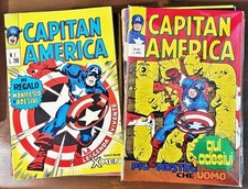 CAPITAN AMERICA corno 1/50 sequenza completa molto bella con gadgets presenti