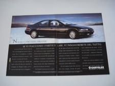 advertising Pubblicità 1995 CHRYSLER STRATUS