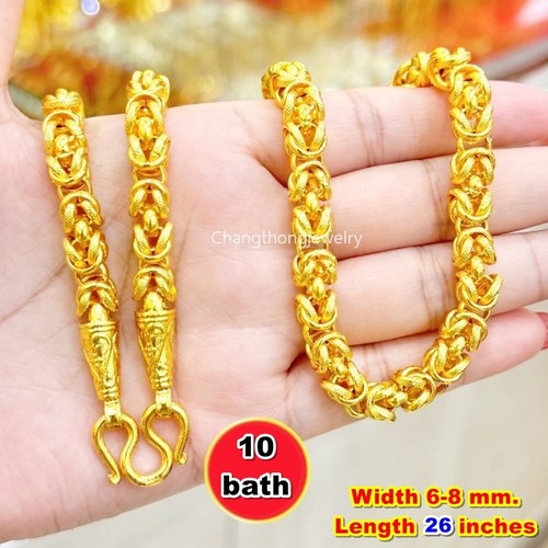 Collana m10 placcata - collana, 24k