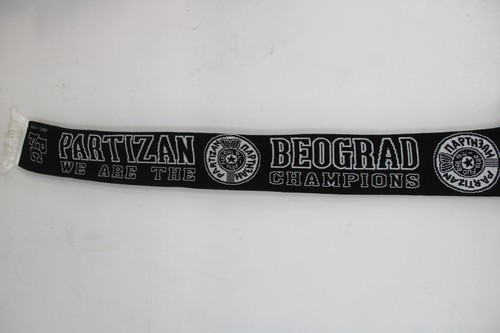 Sciarpa scarf calcio partizan - sciarpa,