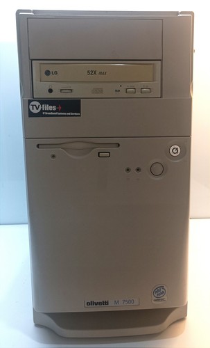 Olivetti 7500 retro 1997 - retro,