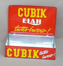 Elah Cubik Scatola Latta Anni '50
