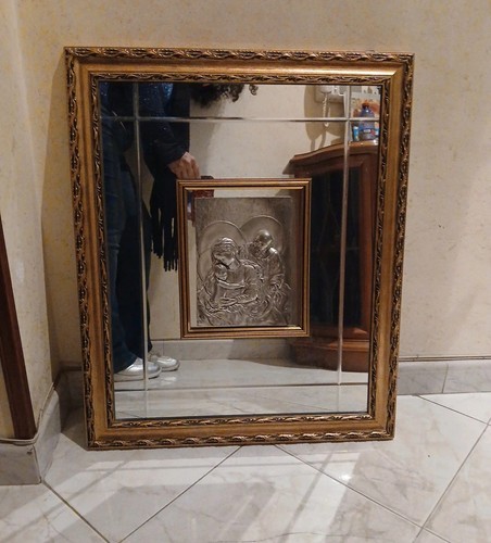 Quadro spscchio con centro - con,
