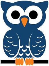 ADESIVO STICKER DECAL GUFO OWL